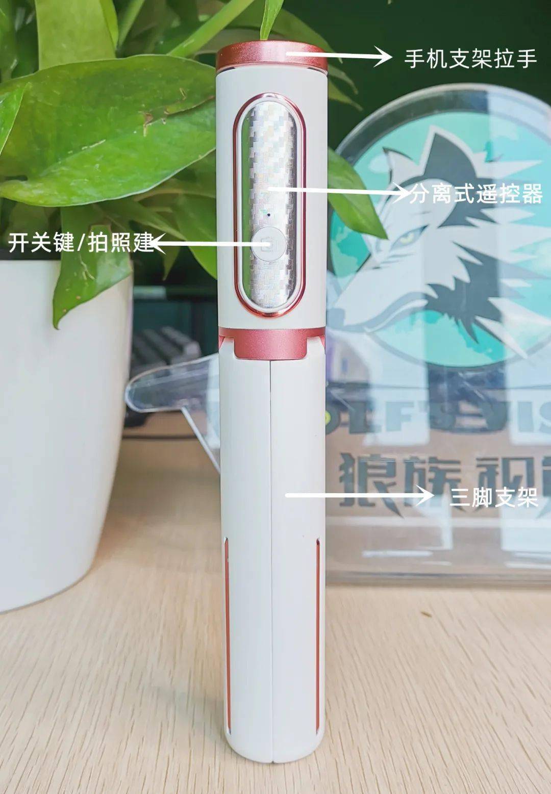 进口袋的自拍杆小巧方便。凯发k8网站登录能轻松放(图2)